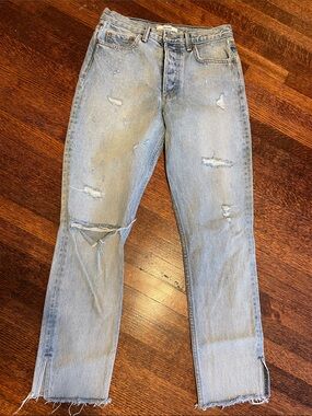 GRLFRND Karolina High Rise Jeans Light Wash 26